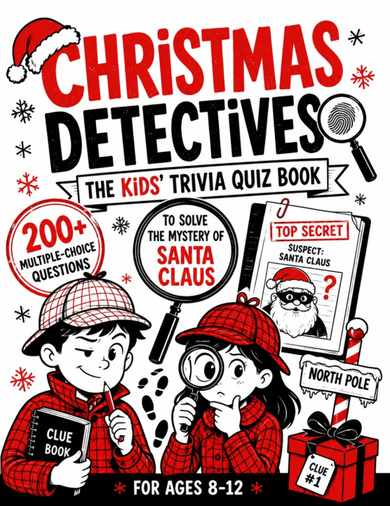 Könyv Christmas Detectives - The Kids' Trivia Quiz Book Laurentiu Ioan Voica
