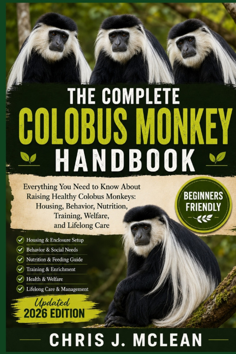 Könyv THE COMPLETE COLOBUS MONKEY HANDBOOK CHRIS J. MCLEAN