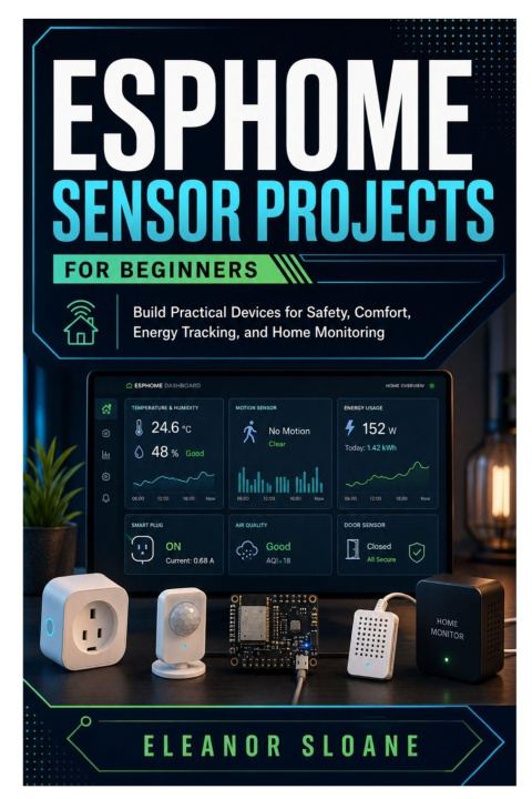 Knjiga ESPHome Sensor Projects for Beginners Eleanor Sloane
