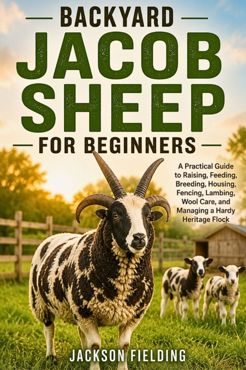 Könyv Backyard Jacob Sheep for Beginners Jackson Fielding