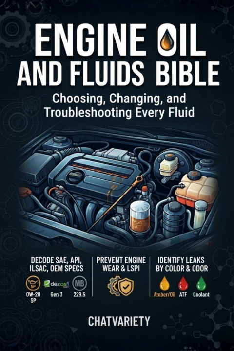 Könyv Engine Oil and Fluids Bible ChatVariety Team