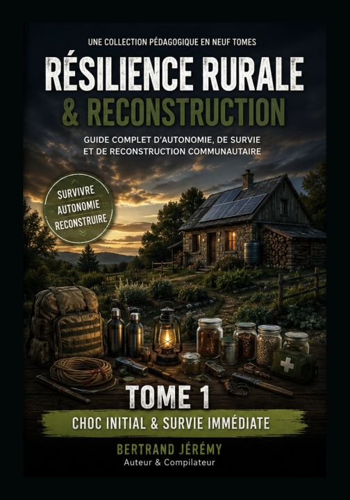 Könyv Résilience Rurale & Reconstruction - Tome 1 Jeremy Bertrand