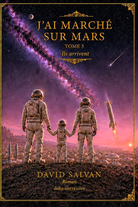 Könyv J'ai marché sur Mars David SALVAN