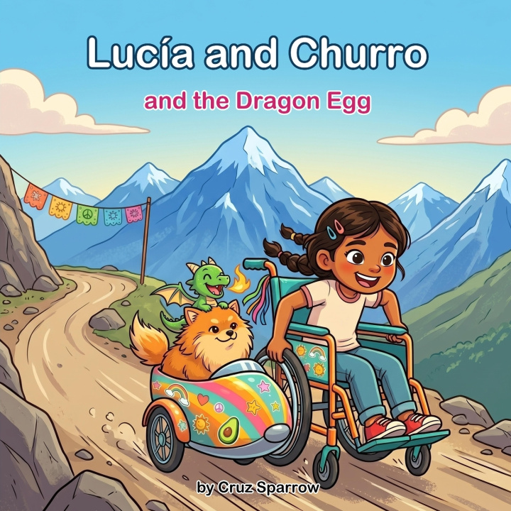 Könyv Lucía and Churro and the Dragon Egg Cruz Sparrow