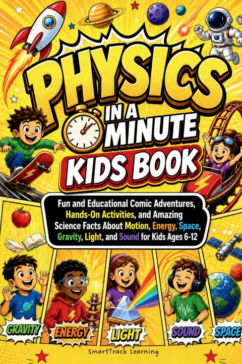 Könyv Physics in a Minute Kids Book SmartTrack Learning
