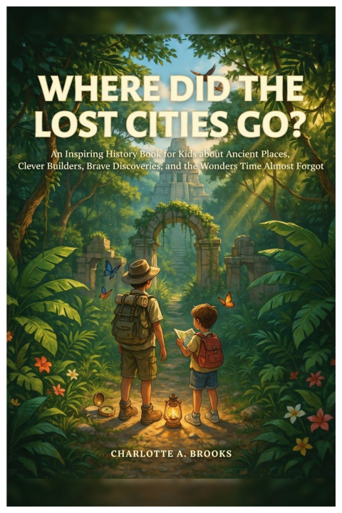 Könyv Where Did The Lost Cities GO? Charlotte A. Brooks