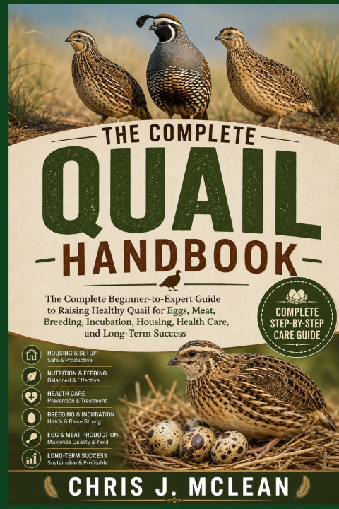 Könyv THE COMPLETE QUAIL HANDBOOK CHRIS J. MCLEAN