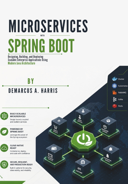 Kniha Microservices with Spring Boot Demarcus A. Harris