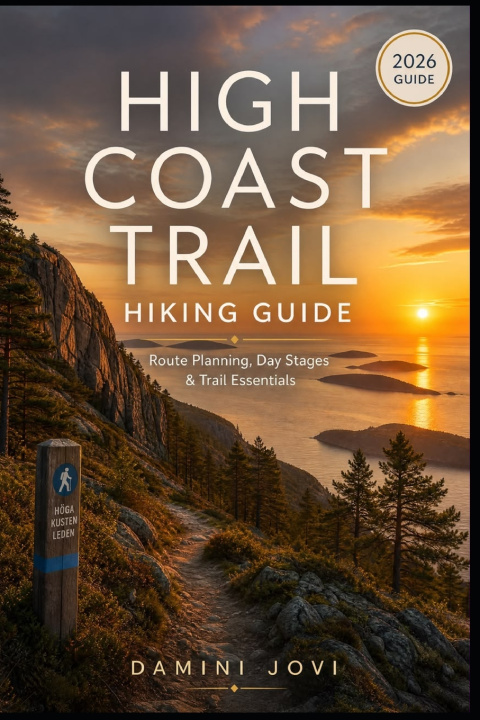Könyv High Coast Trail Hiking Guide Damini Jovi
