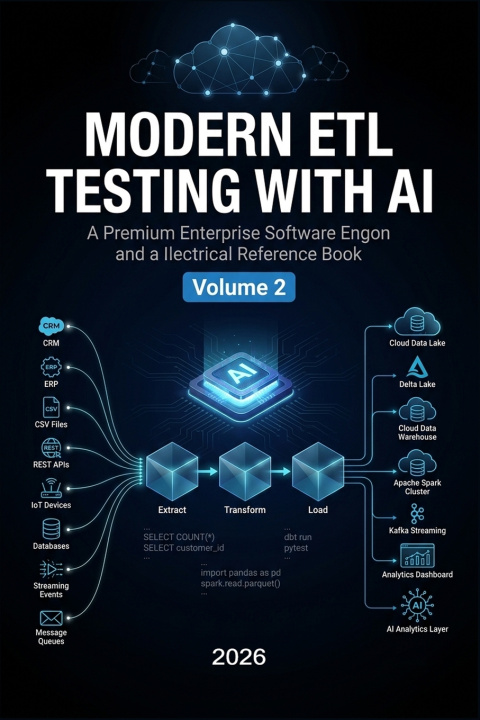 Könyv MODERN ETL TESTING WITH AI Masud Mondal