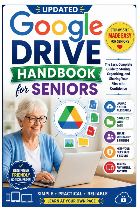 Könyv Updated Google Drive Handbook for Seniors Mia Backham
