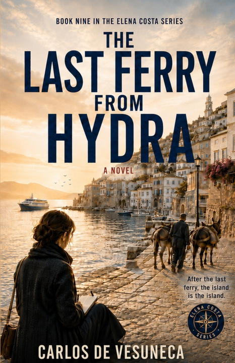 Könyv The Last Ferry from Hydra Carlos de Vesuneca