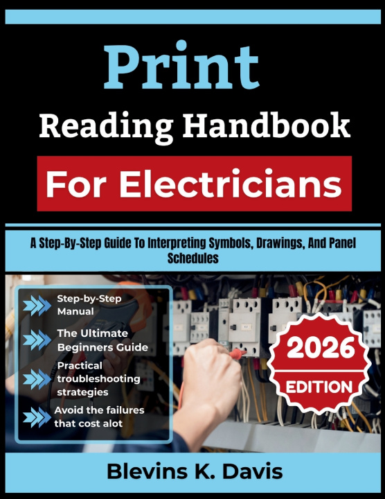 Könyv Print Reading Handbook For Electricians 2026 Blevins K. Davis