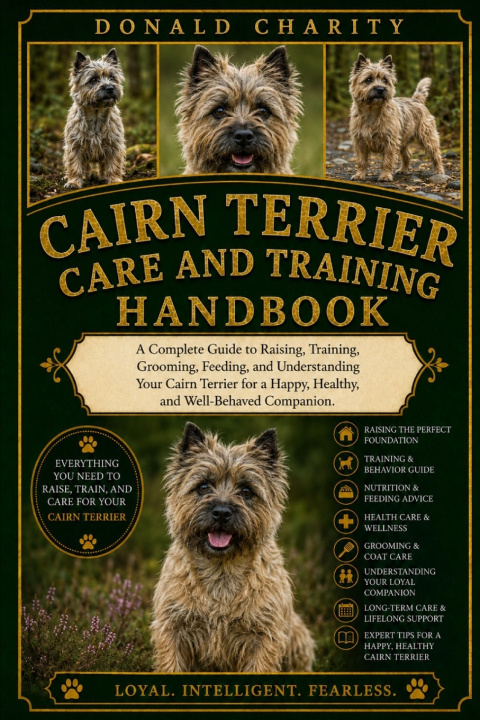Könyv CAIRN TERRIER CARE AND TRAINING HANDBOOK DONALD CHARITY