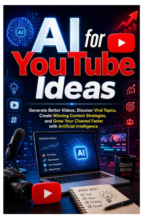 Könyv AI for YouTube Ideas Ashok Reddy Nemilidinne