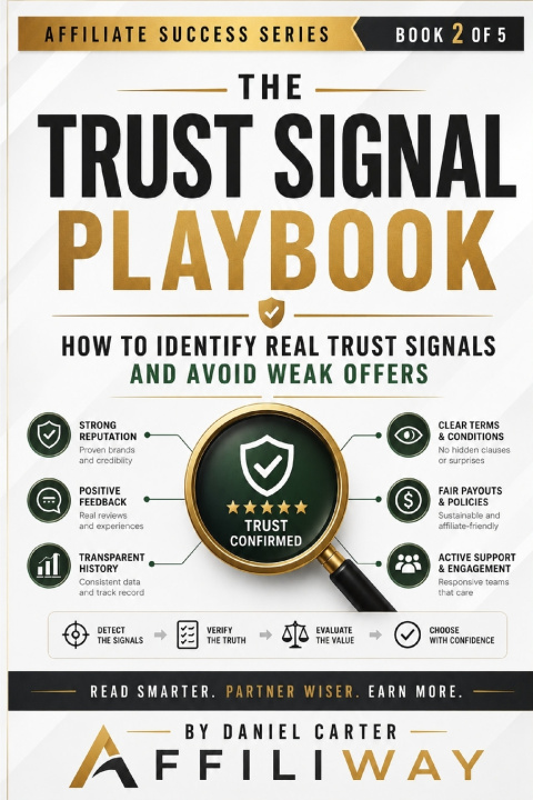 Könyv The Trust Signal Playbook Daniel Carter