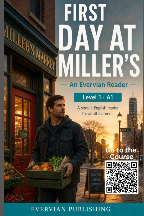 Könyv First Day at Miller's Evervian Editorial