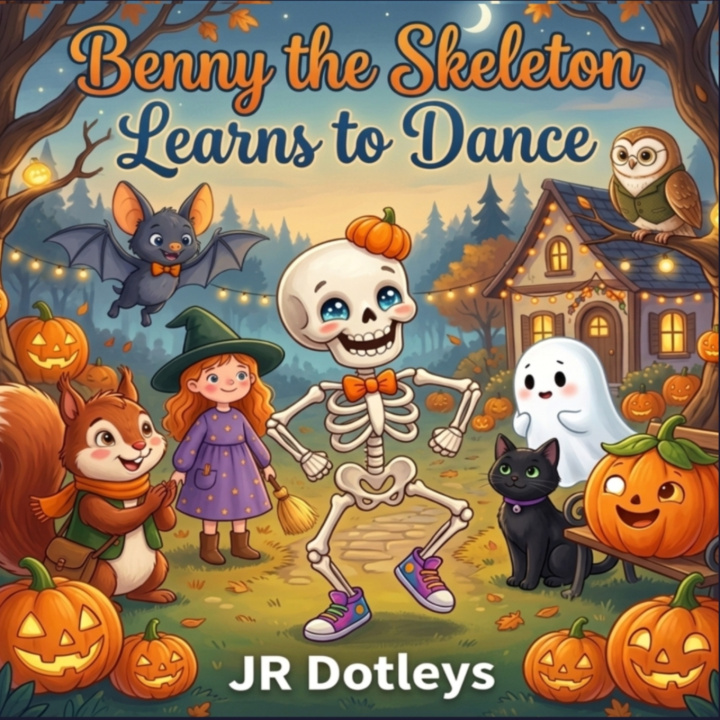 Könyv Benny the Skeleton Learns to Dance JR Dotleys