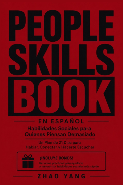 Könyv People Skills Book in Spanish ZHAO YANG