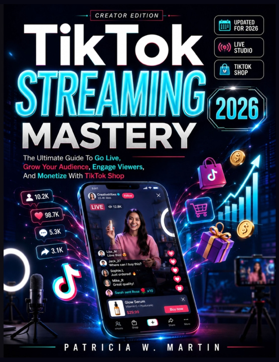 Buch TIKTOK STREAMING MASTERY 2026 Patricia W. Martin