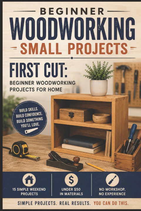 Könyv Beginner Woodworking Projects for Home Ales Ludvik