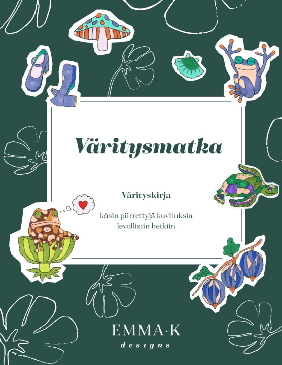 Buch Väritysmatka Emma K Designs