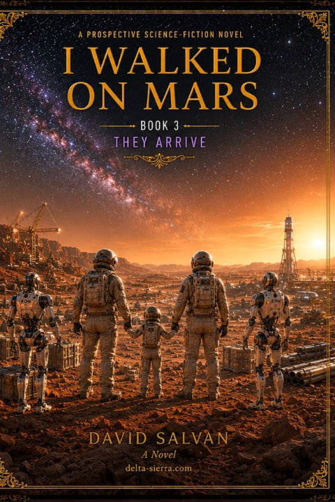 Könyv I Walked on Mars David SALVAN