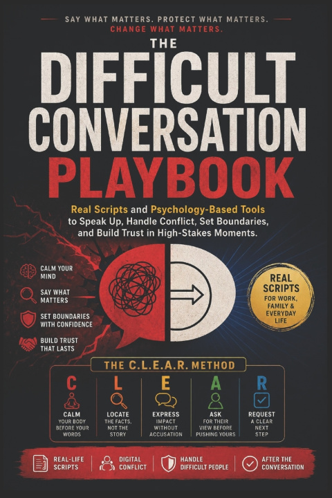 Könyv The Difficult Conversation Playbook SOFIA HARTWELL