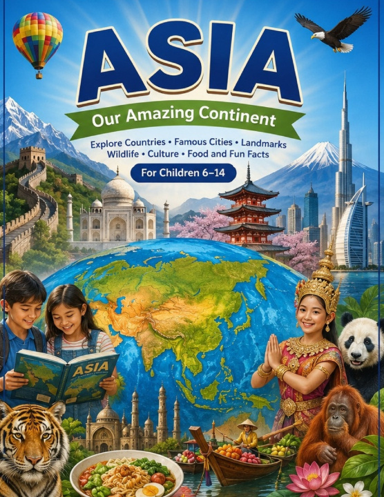 Könyv ASIA,Our Amazing continent Martine Bardhi
