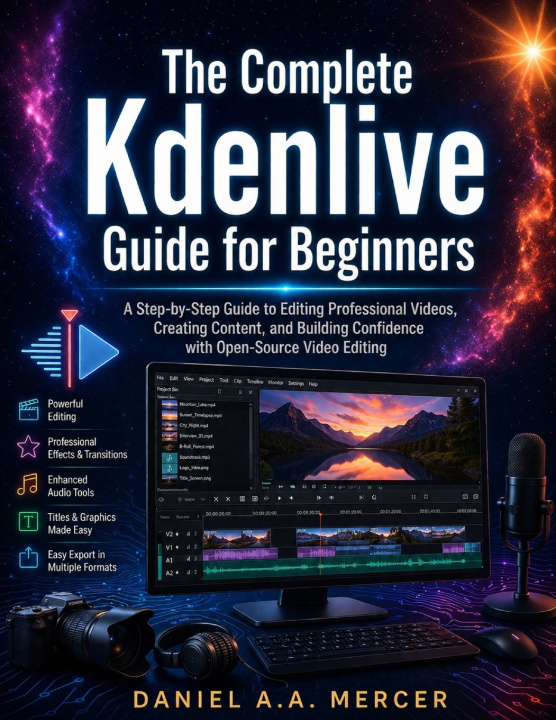 Könyv The Complete Kdenlive Guide for Beginners Daniel A.A. Mercer