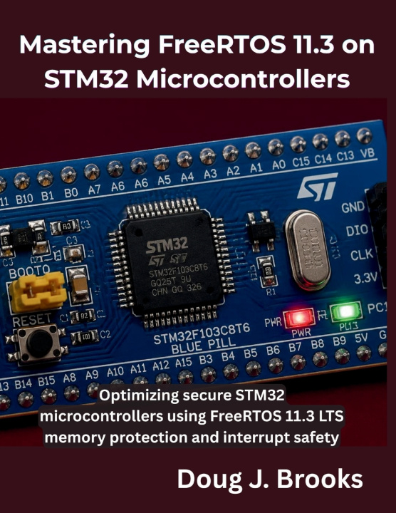 Könyv Mastering FreeRTOS 11.3 on STM32 Microcontrollers Doug J. Brooks