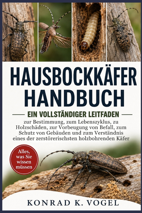 Könyv HAUSBOCKKÄFER-HANDBUCH KONRAD K. VOGEL