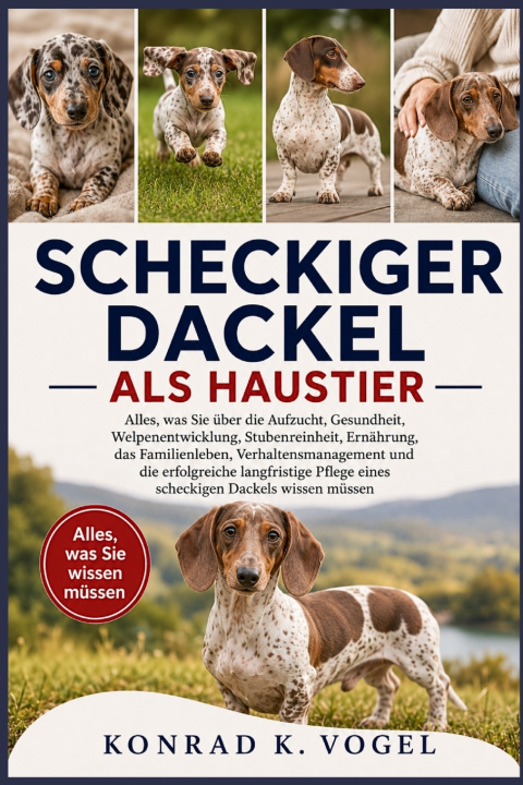 Könyv SCHECKIGER DACKEL ALS HAUSTIER KONRAD K. VOGEL