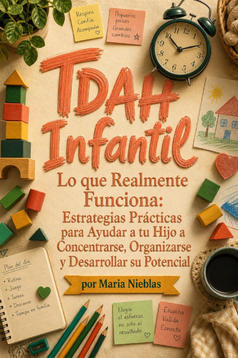Könyv TDAH Infantil Lo que Realmente Funciona Maria Nieblas