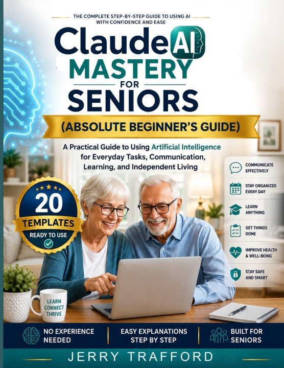 Könyv Claude AI Mastery for Seniors (Absolute Beginner's Guide) Jerry Trafford
