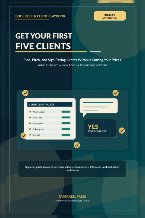 Könyv Get Your First Five Clients Paperkeel Press