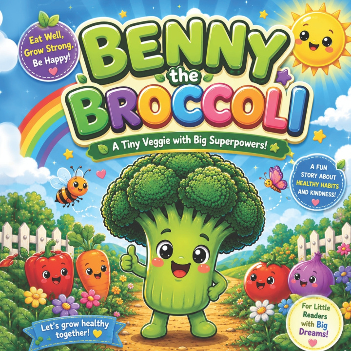 Könyv Benny the Broccoli Hello Colors