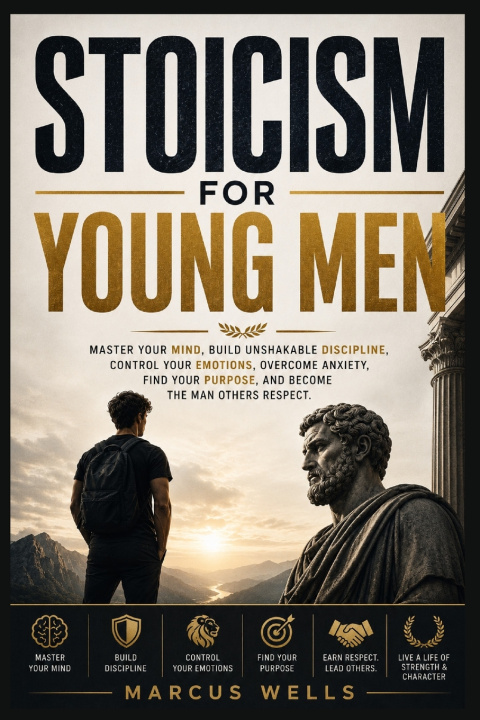 Könyv Stoicism for Young Men Marcus Wells