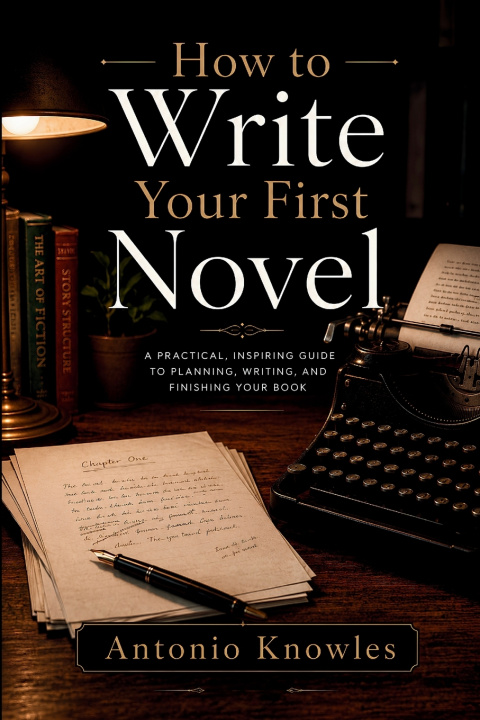 Könyv How to Write Your First Novel Antonio Knowles