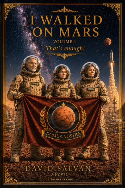 Könyv I Walked on Mars David SALVAN
