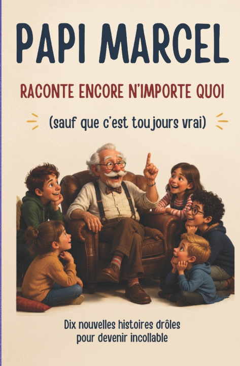 Könyv PAPI MARCEL RACONTE ENCORE N'IMPORTE QUOI Stra Magic