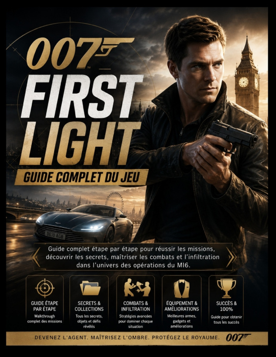 Könyv 007 FIRST LIGHT GUIDE COMPLET DU JEU Sanford N. Chavez