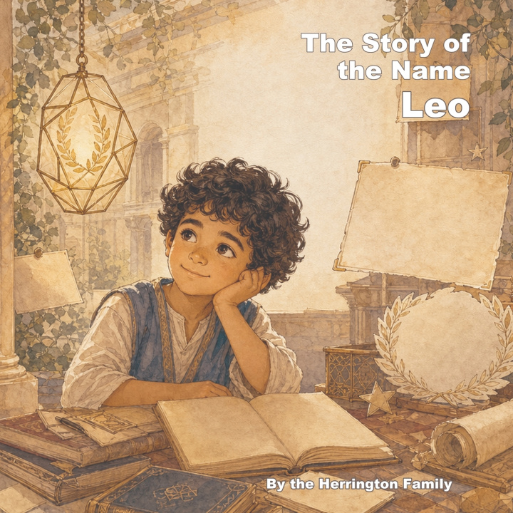 Könyv The Story of the Name Leo The Herrington Family