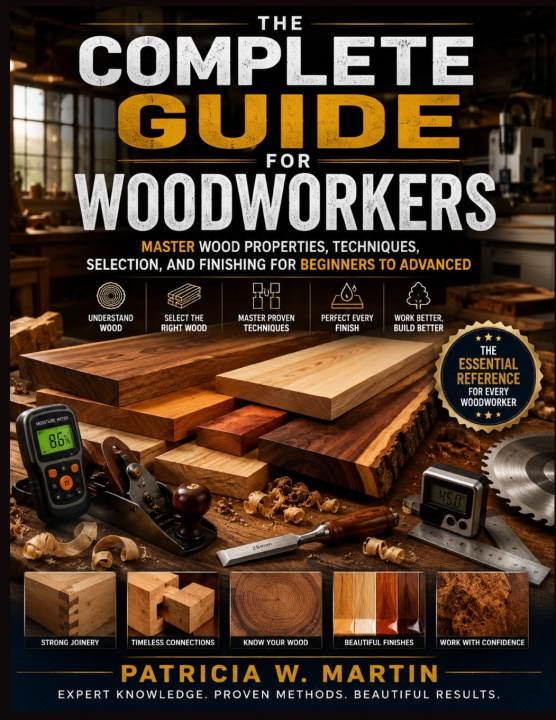 Könyv The Complete Guide for Woodworkers Patricia W. Martin