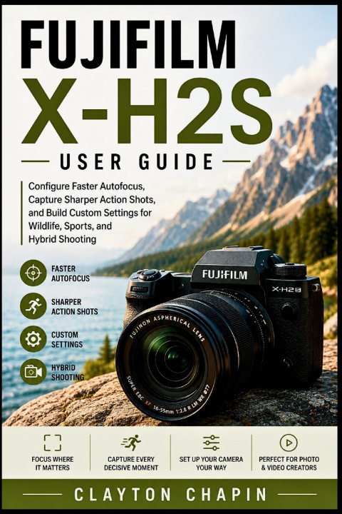 Könyv Fujifilm X-H2S User Guide Clayton Chapin