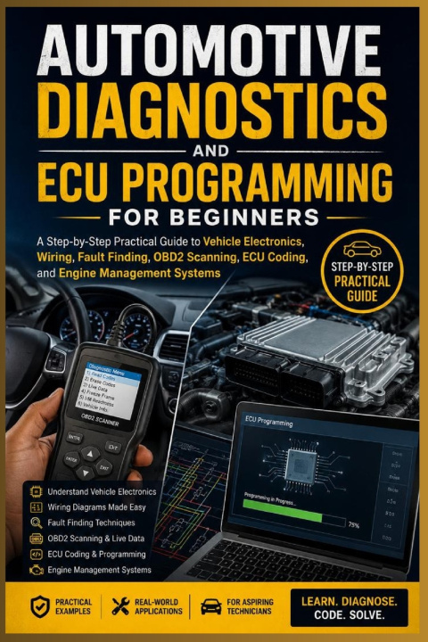 Könyv AUTOMOTIVE DIAGNOSTICS AND ECU PROGRAMMING FOR BEGINNERS Daniel Dax (DD)