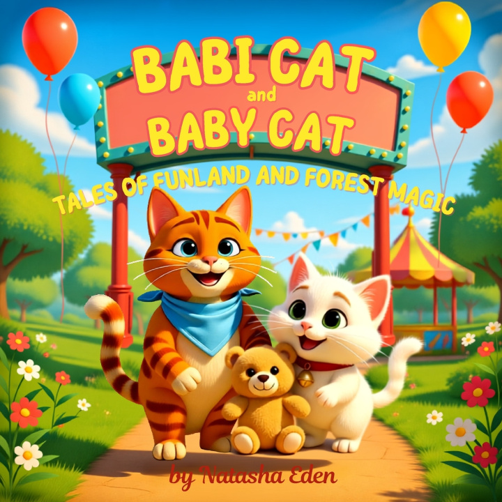 Könyv Babi Cat & Baby Cat Tales of Funland & Forest Magic Natasha Eden