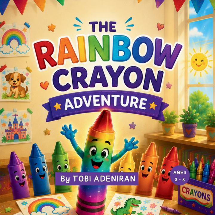 Könyv The Rainbow Crayon Adventure Tobi ADENIRAN
