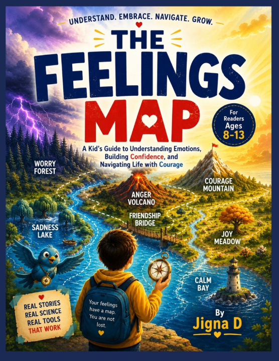 Könyv The Feelings Map Jigna D