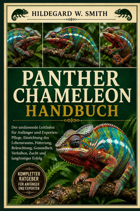 Könyv PANTHER CHAMELEON HANDBUCH HILDEGARD W. SMITH